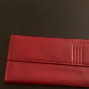 Tilley Red Leather Wallet